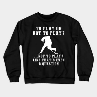 Slapshot Shenanigans - Embrace the Hockey Craze! Crewneck Sweatshirt
